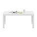 Furinno CLASSIC Coffee Table, Modern Rectangle Coffee Table with 1.8