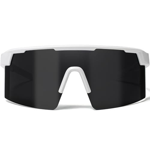 Image of WISTON XL Z87 Sunglasses for Big Wide Heads Men Women,TR90 Ultralight UV400 Protection Sun Glasses Z8224