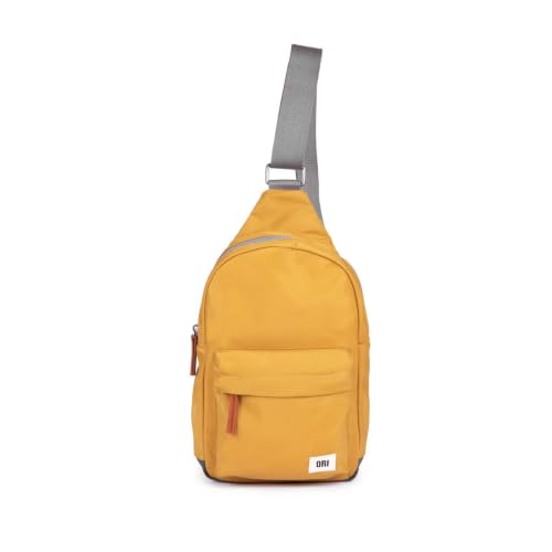 Image of ORI LONDON Crossbody Bag - Nylon Travel Sling Bag for Women & Men with Chunky Zippers - The Willesden