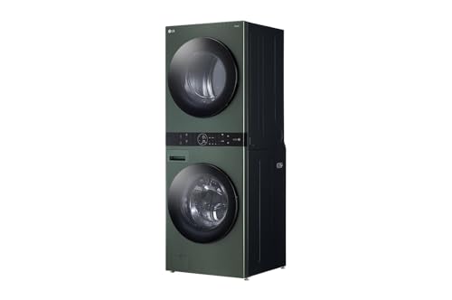 Image of LG WashTower with 4.5 cu. ft. Washer and 7.4 cu. ft. Gas Dryer, Center Control, Front Load