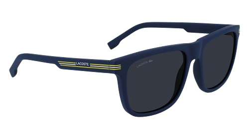 Lacoste Mens L959S Sunglasses, Matte Blue, Large Us #TOP1