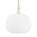 Hudson Valley Lighting 9726-AGB Ingels - 1 Light Pendant-22.5 Inches Tall and 20.75 Inches Wide, Finish Color: Aged Brass