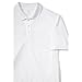 Lands' End Essentials Men's Active Polo Shirt – Short Sleeve, Lightweight & Breathable Performance Fabric – Regular Fit White