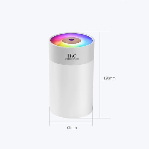 2xDesktop Humidifier Silent Mini Humidifier for Home Room Bedroom|Home & Garden | Home Improvement | Heating, Cooling & Air 4 21HqODVRT6L