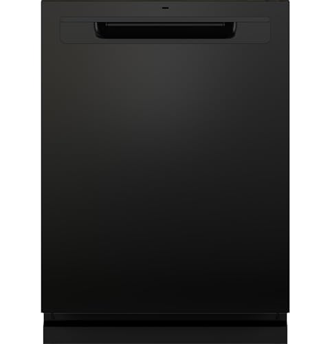 GE GDP670SGVBB 24″ Built-In Top Control Dishwasher with Stainless Steel Interior, 3rd Rack, Bottle...