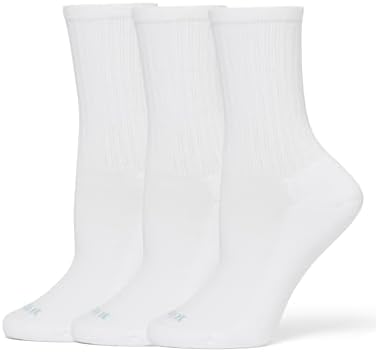 HUE Women's Air Cushion Crew Socks (3-Pack)