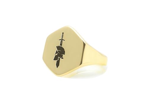 Bague de déclaration audacieuse style gladiateur à porter au quotidien ou en soirée