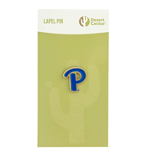 Image of Desert Cactus University of Pittsburgh Lapel Pin PITT Panthers Made of Metal for Formal Wear, Bag and Hat Jewelry, and Tie Tack (Pin 2)