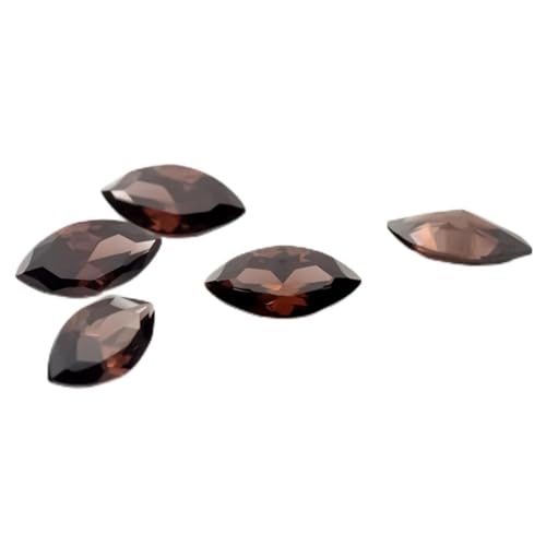 10Pcs 2X4-8X16mm 5A Marquise Shape Cubic Zirconia Stones Zircon Synthetic Gems For Jewelry Make Coffee 4x8mm (10pcs)