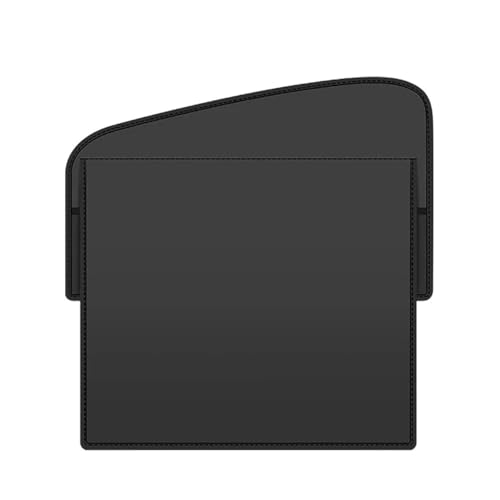 Pare soleil voiture magnétique fenêtres latérales rideau double couche avec poche de rangement