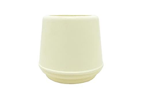 Shepherd Hardware 8755E Pontas de perna de cadeira de borracha de 2,5 cm de diâmetro interno, pacote
