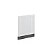 Produktbild Vicco Küchenschrank Fame-Line Landhaus Unterschrank Hängeschrank Küchenzeile Oberschrank Küche (Korpus Anthrazit/Front Weiß, Geschirrspülblene 60 cm)