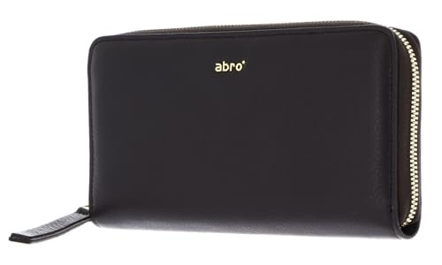 Porte-monnaie cuir ABRO Dalia marron foncé, votre compagnon de voyage idéal