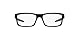 Price comparison product image Oakley Men's 0OX8026 Optical Frames, Green (Satin Black), 53.0