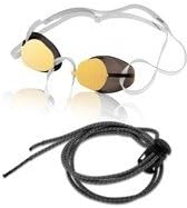 Swedes Swedish Goggles with Bungee Strap (Smoke)