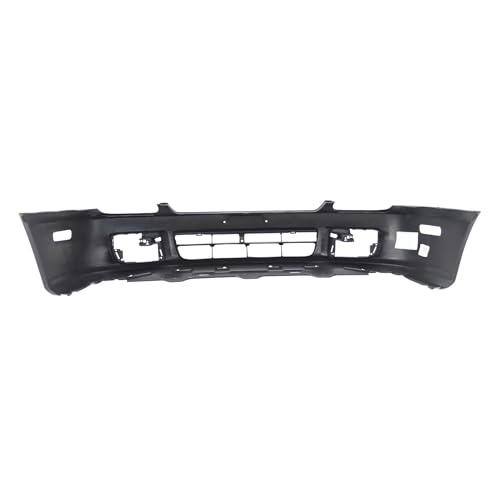 Image of FitParts Compatible with Honda Prelude 1997-2001 Front Bumper Cover | Primed, With Fog Light Holes, Coupe, Plastic, Ready to Paint, OEM 04711S30A90ZZ, HO1000176