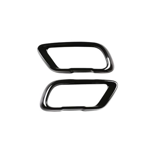 Cubierta decorativa de escape negro brillante para silenciador de BMW X5 X6 X7 M Sport