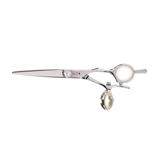 Cricket Centrix Roc-It Dog 360° 600 6" Pivoting Thumb Shear Professional Stylist Hair Cutting Scissor Stainless Steel