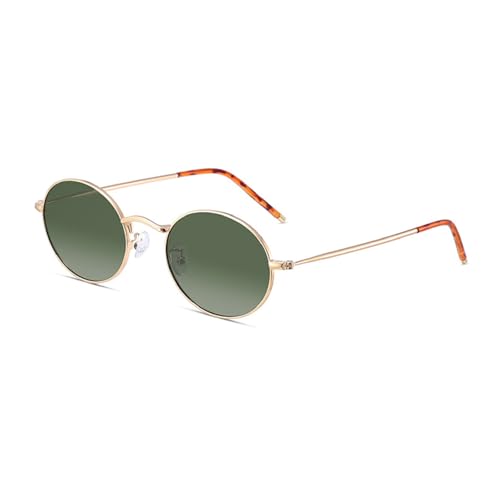 Small Frame Oval Punk Sunglasses Women Luxury Vintage Metal Driving Sun Glasses For Ladies Fashion Shades UV400 87073
