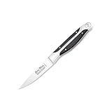 Gunter Wilhelm 3.5' Paring Knife – EXECUTIVE Chef II Series – Premium German Steel, Precision Cutting for Fruits and Vegetables – Full Triple Tang, Ergonomic Black ABS Handle