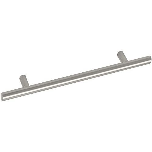 OBF Grimme 8514210320 Cristo Poignée de meuble en acier inoxydable brossé Argenté entraxe 320 mm Diamètre 12 mm Largeur 400 mm