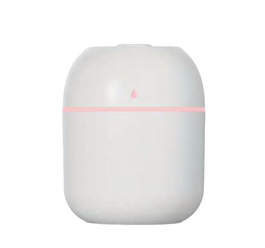 Generic Mini Essential Oil Diffuser - Aromatherapy Diffuser for Home, Bedroom - Portable, USB Powered, White, Plastic