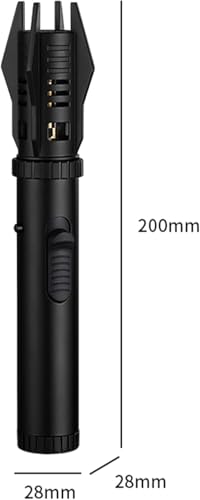 Image of Gadget Deals- Jet Flame Lighter |Metal Body- Camping Lighter |Windproof Torch Lighter with Safety Lock and Adjustable Red /Blue FlameRefillable-Jet Flame Torch Barbeque (BBQs)