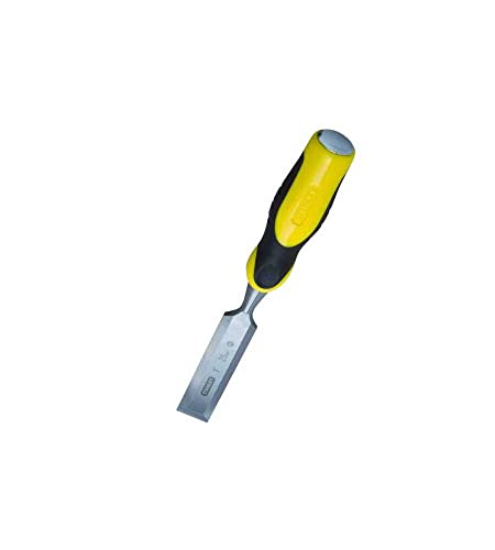 STANLEY 0-16-876 Scalpello per Legno Dynagrip, Giallo/Nero, 16MM