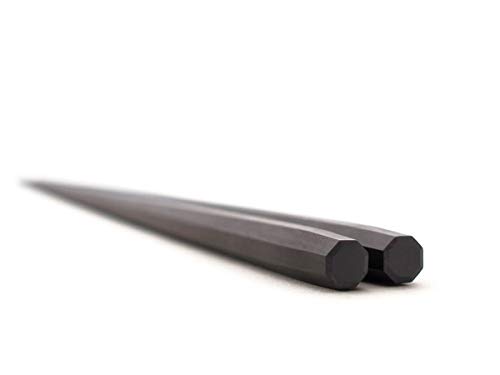 Marunao Japanische Essstäbchen Gokujyo Ebony, Ebenholz Cover