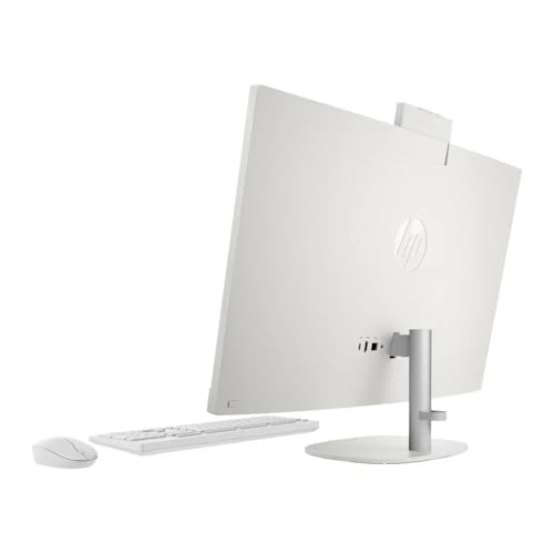 Image of HP 27 inch All-in-One Desktop PC, FHD Touchscreen, AMD Ryzen 5 7520U, 16 GB RAM, 1 TB SSD, AMD Radeon Graphics, Built-in-Speaker, Windows 11 Pro