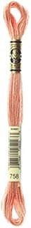 Stranded Cotton Embroidery Thread 758 - per Skein