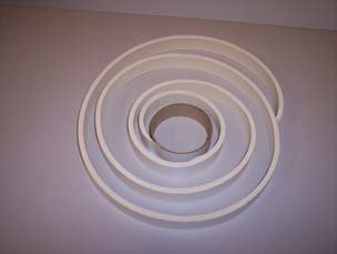 SOMAT 33915 Gasket Strip 1/4 X 1 White NEO