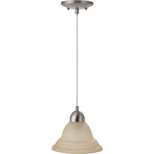 Westinghouse Wide Bell Wheat/White Glass Shade 1 Pk #TOP26