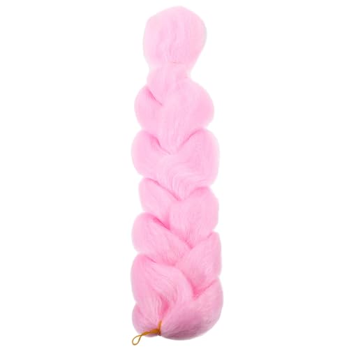 Veemoon Peluca De Luminosas Extensiones De Cabello Brillantes Para Mujeres Cabello Trenzado Que Brilla La Oscuridad Para Fiestas Nocturnas De Moda