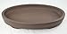 Oval Zisha Suiban Tray for Bonsai Tree, House Indoor Plants, Bonseki, and Suiseki Rock - 12