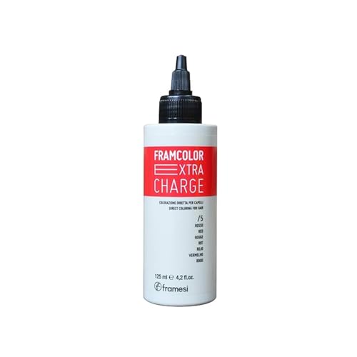 Framesi Framcolor Extra Charge Red, 4.2 fl oz, Color Refreshing Hair Treatment