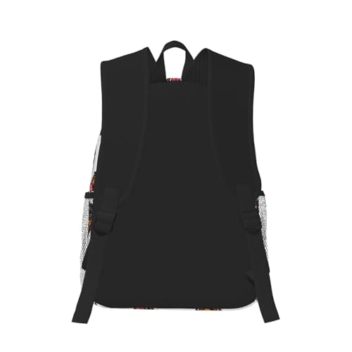 Fashion Daypack Large Capacity Anti-Theft Multipurpose Bookbag for Climbing Work Bicycle, Rottweilers And Thistles Bags, Travel Hiking Backpack Water Resistant3