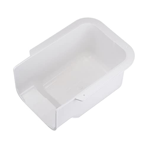 PATIKIL 5" PVC Decorative Line Cover, Wall Entry Cap Tubing Parts Accessories for Mini Split Air Conditioner Central AC Heat Pump, White by PATIKIL - Used condition - Image 4