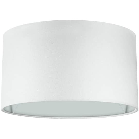 Lampenschirm Trommelform – 33 Cm Durchmesser, 25,4 Cm Hoch, Farbe Beige