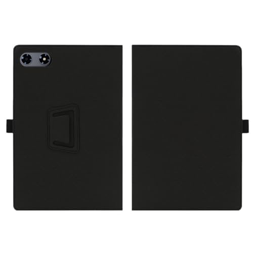 Carcasa ALLDOCUBE Mini 4 Pro anticaídas con bumper protector de cuero negro 4