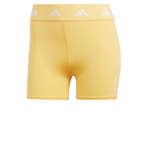 adidas - Techfit Short Tigh, Medias (1/4) De Las Mujeres, Semi Spark,