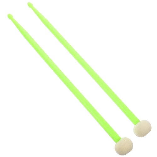 Baquetas de Nylon para Percusión Color Verde Lima miniatura 1