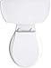 KOHLER K-3987-0 Wellworth Two-Piece Round-Front Dual-Flush Toilet with Class Five Flush System and Left-Hand Trip Lever, White