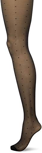 Preisvergleich Produktbild Nur Die Damen Seidenpoint panty Strumpfhose, Schwarz, S EU