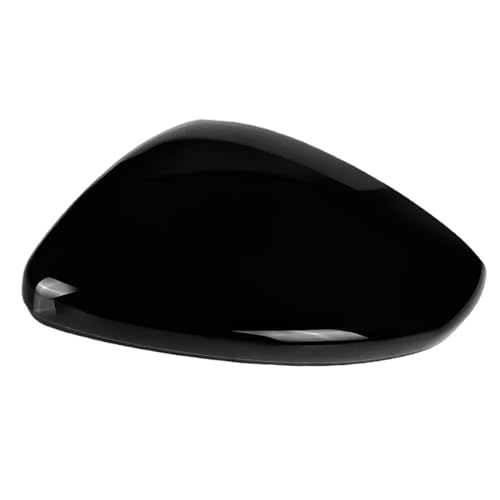 Door Mirror Covers Caps For Peugeot 208 For Peugeot 2008 For Opel For Corsa F 2019 2020 2021 2022 2023 2024 2025 Rearview Mirror Cover Cap(Glossy black Left)