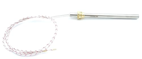 Total Hearth Ravelli Igniter (55212/20842) &ndash; 5" 200W Aftermarket Replacement for Francesca, Monica, Roma & RV 80 C Pellet Stoves