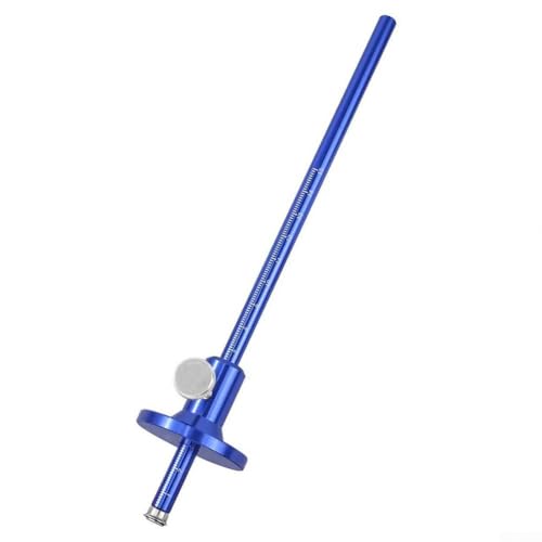 Calibro della marcatura della ruota della lega di alluminio per la lavorazione del legno con lo strumento di misura della doppia scala per la mortasa e la disposizione della linea parallela