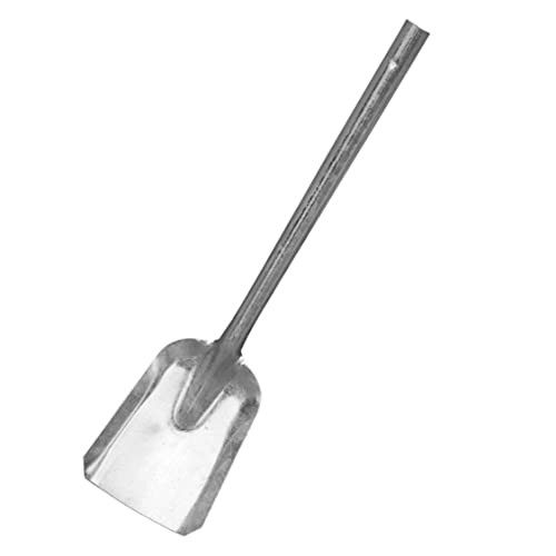 Liummrcy Mango Largo Palaciones de Pala para Chimenea Jardín de Pala de la Pala Abierta Shovel para la Herramienta de Patio de carbón de Nieve, Juego de Herramientas de Chimenea