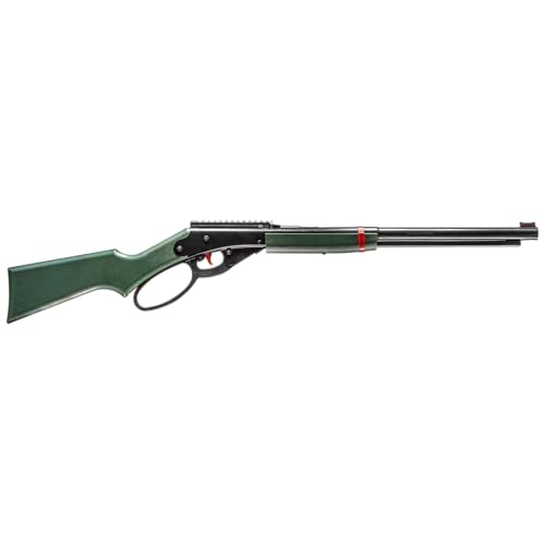Daisy Model 1999 Woodland Trail Lever Action Air Rifle 650-Round BB Reservoir Accent Color Picatinny Rail All-Weather Synthetic Stock