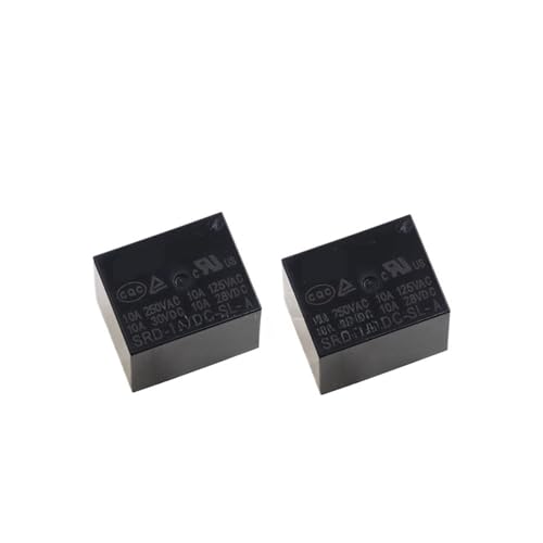 Relay SRD-12VDC-SL-A 4 pins pour réparer une panne de carte 12VDC 10A